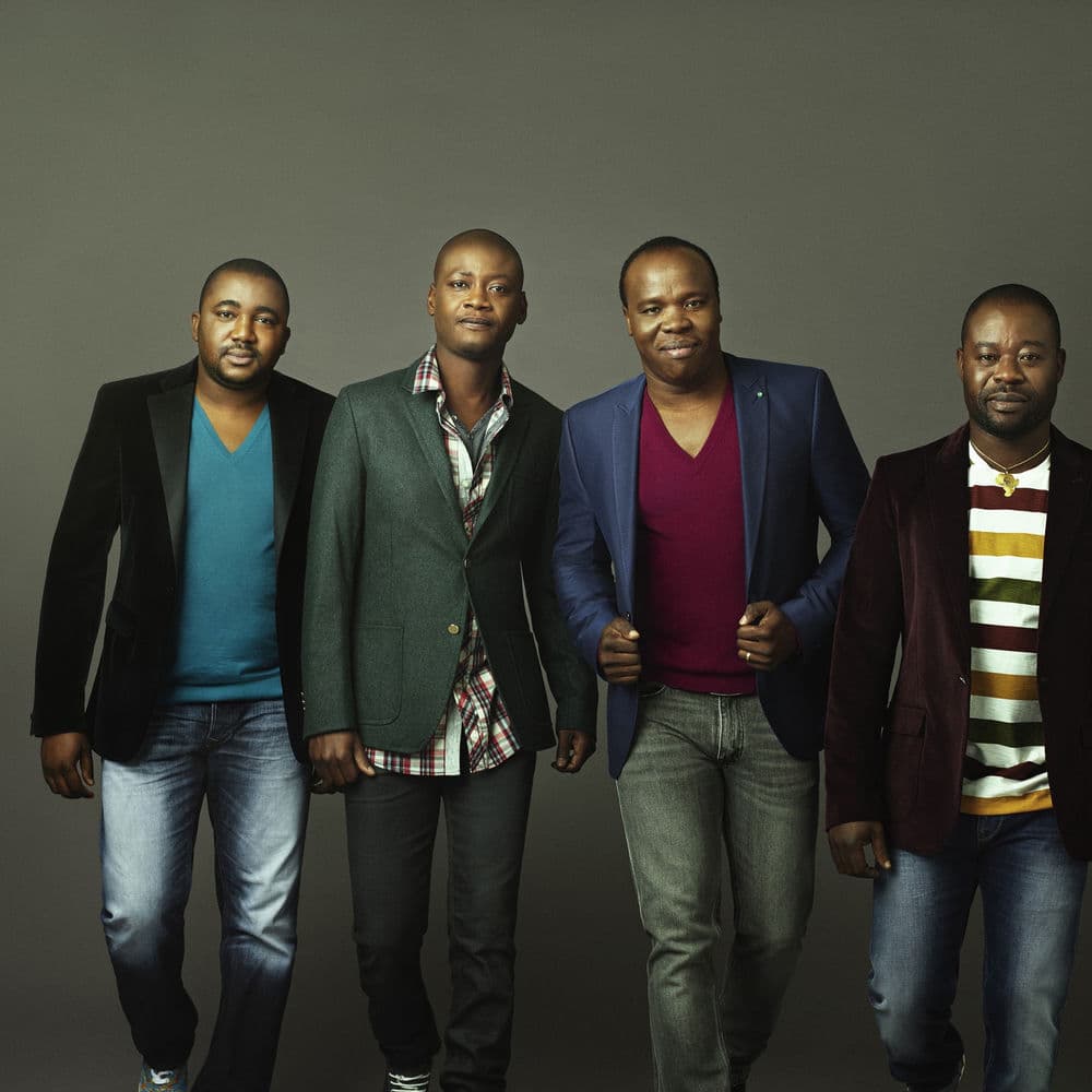 Portrait des quatre membres de Magic System