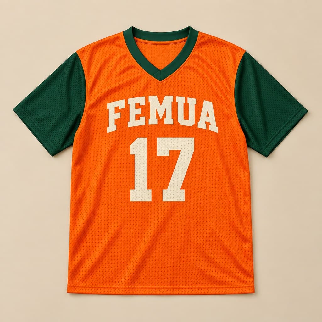 Maillot FEMUA n° 17